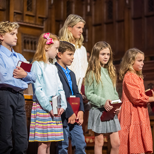 Third Grade Bible Presentation
